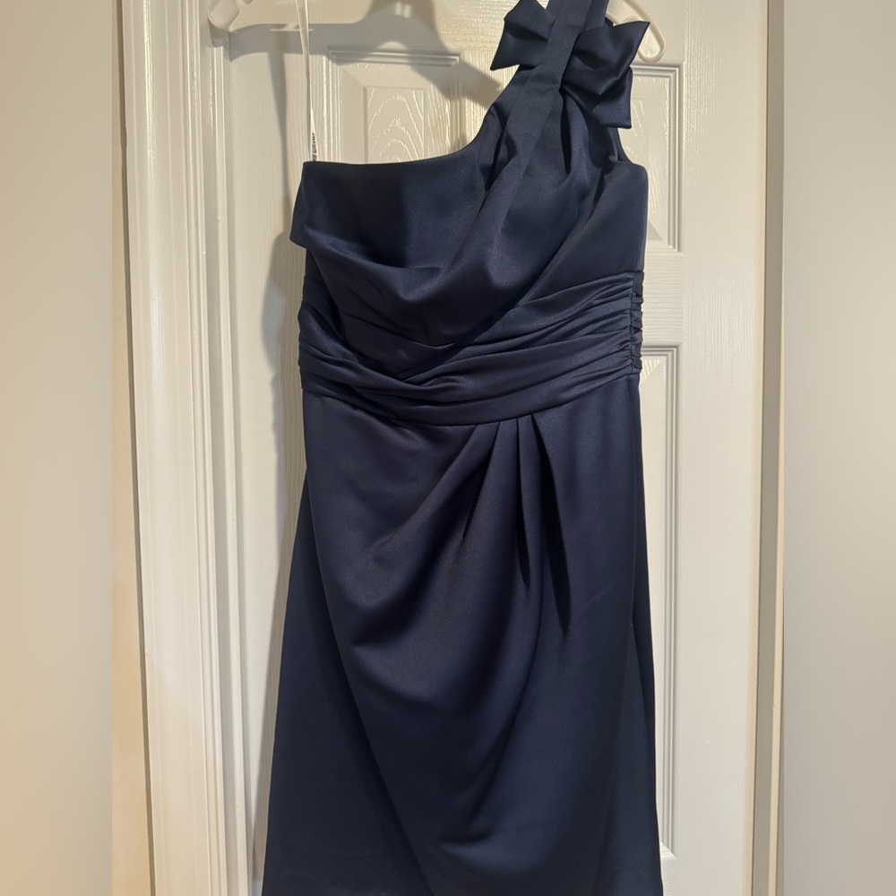 Navy cocktail or bridesmaid dress in size 6